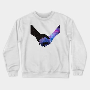 Holding Hands Crewneck Sweatshirt